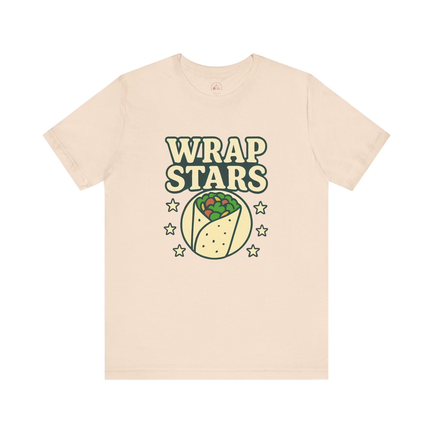 Punny Wrap Stars Unisex Tee - Cafeteria Worker Appreciation Gift - The Bougie Pumpkin Boutique