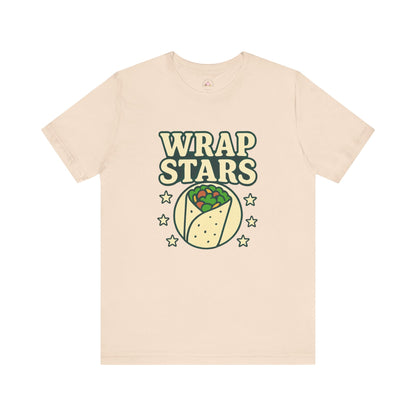 Punny Wrap Stars Unisex Tee - Cafeteria Worker Appreciation Gift - The Bougie Pumpkin Boutique