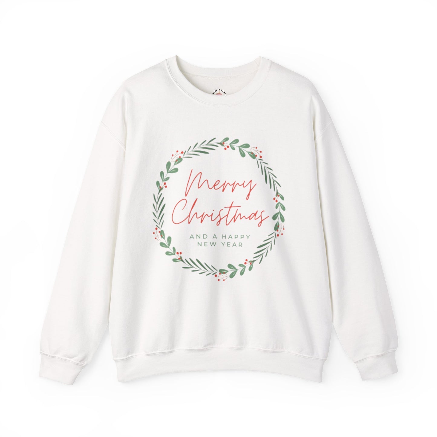 Merry Christmas Crewneck Sweatshirt, Cozy Holiday Style, Unisex Sweatshirt, Christmas Gift, Winter Apparel, Festive Clothing