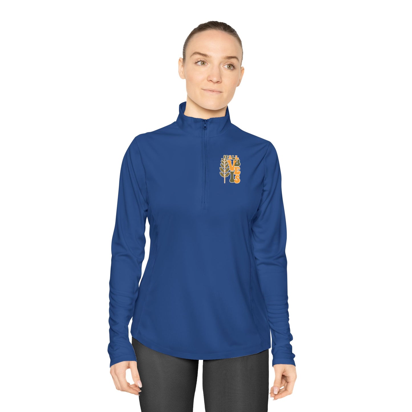 Quarter-Zip Pullover - Fall Vibes