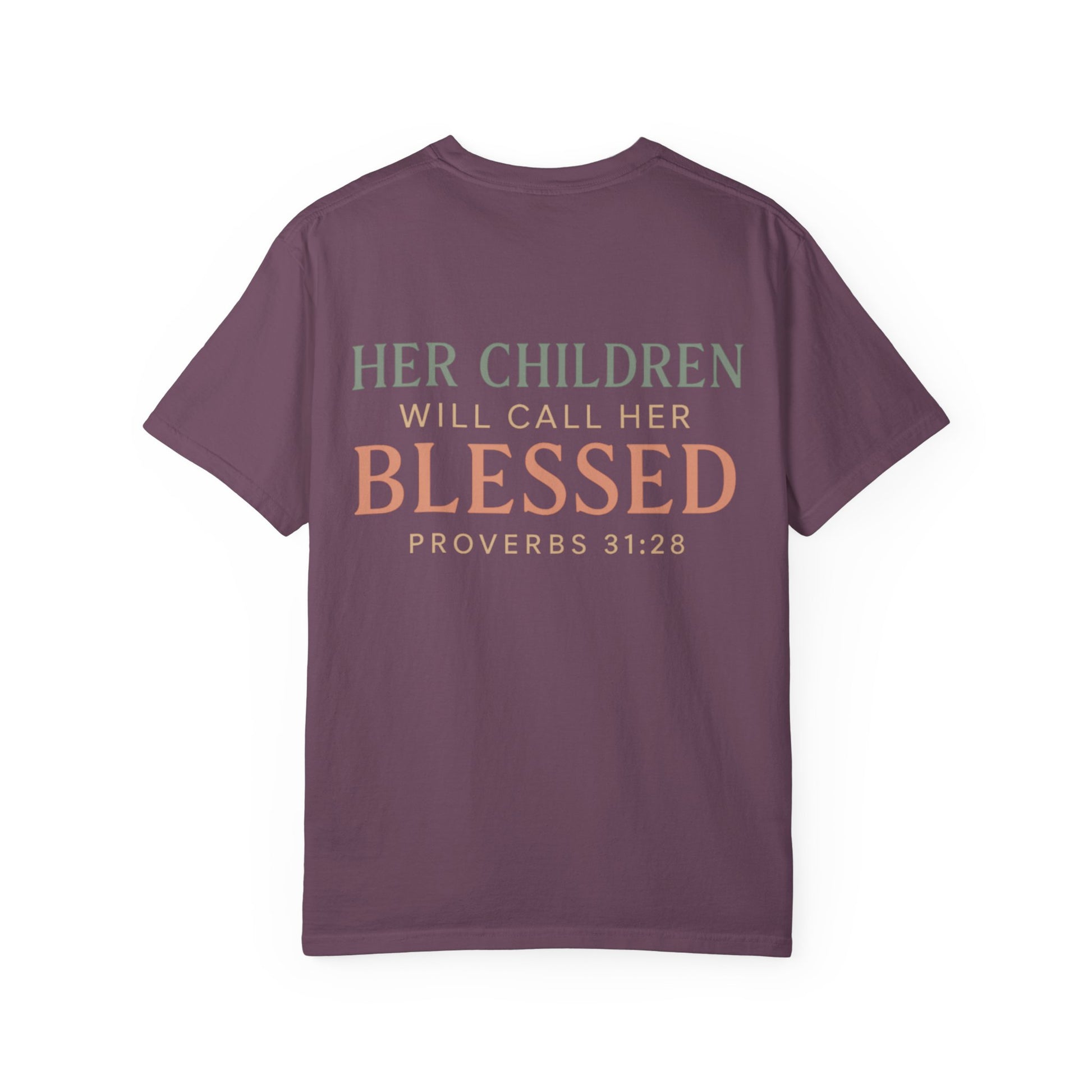 Mama Shirt – Her Children Will Call Her Blessed | Proverbs 31:28 | The Bougie Pumpkin Boutique - The Bougie Pumpkin Boutique
