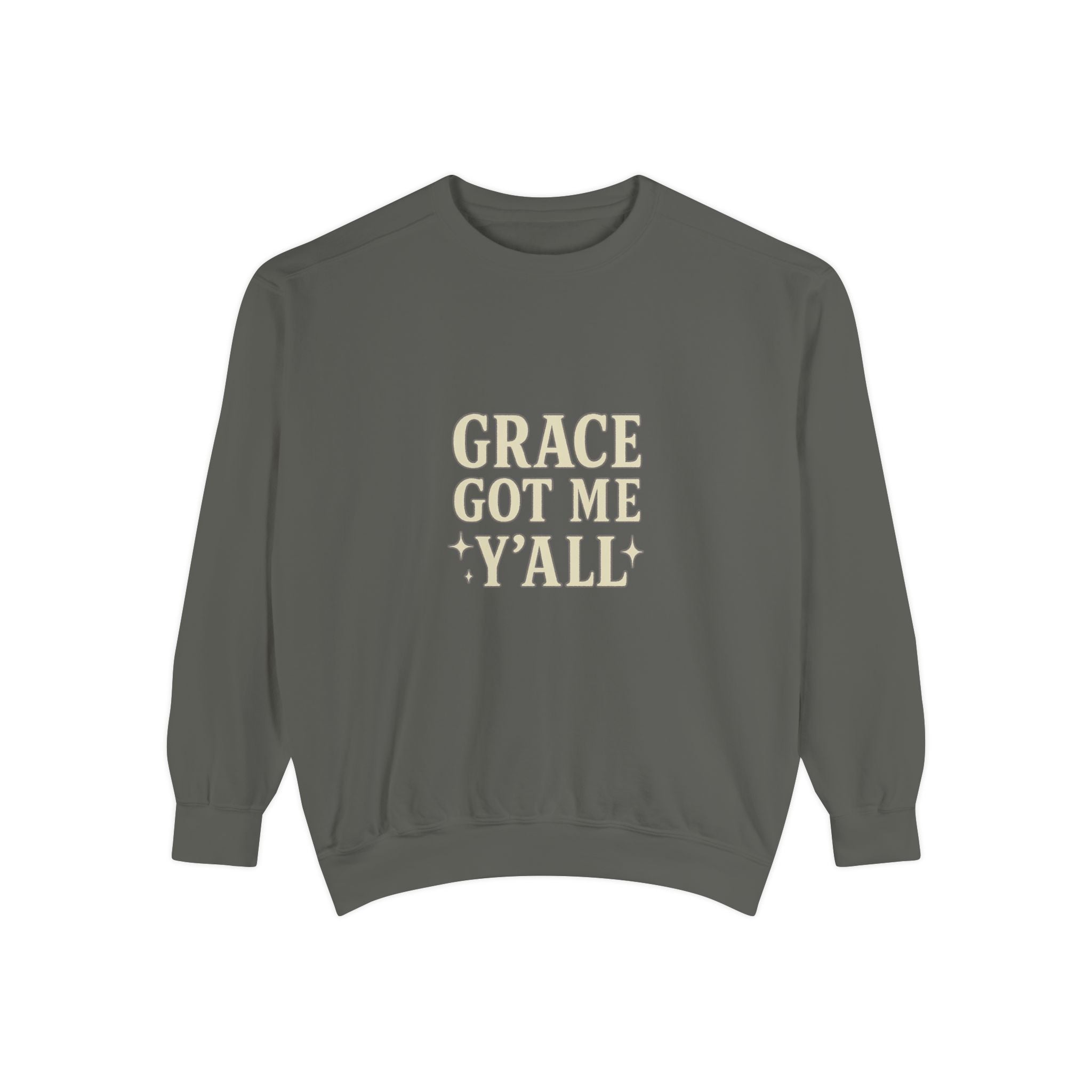 Grace Got Me Y’all Sweatshirt | Southern Christian Crewneck – The Bougie Pumpkin Boutique