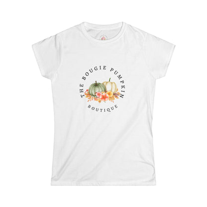 Women's T-Shirt - Bougie Pumpkin Boutique, Fall Halloween Design