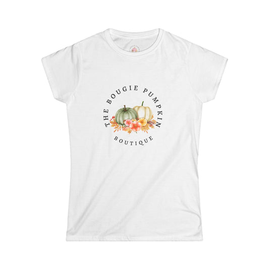 Women's T-Shirt - Bougie Pumpkin Boutique, Fall Halloween Design