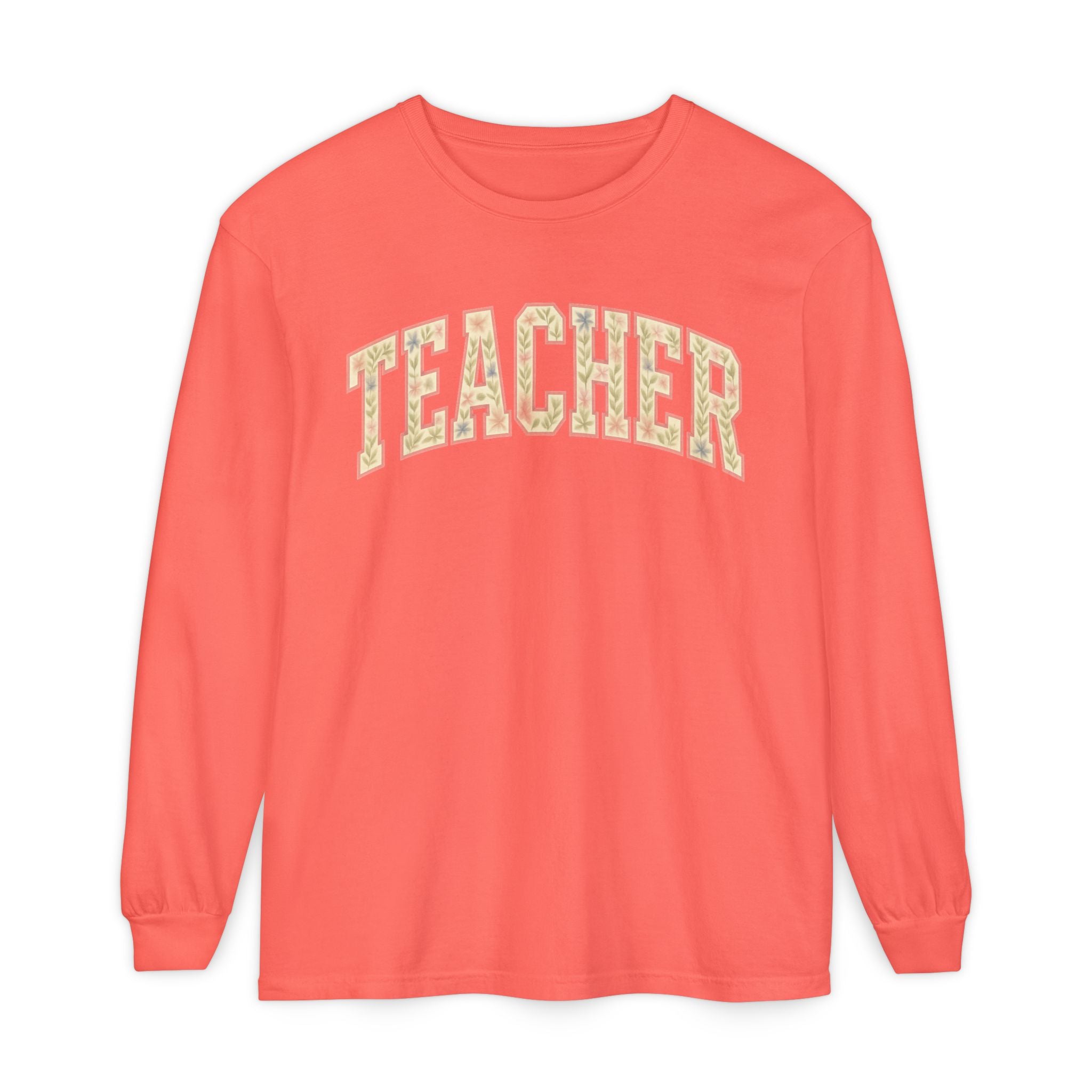 Teacher Appreciation Long Sleeve T-Shirt | Gift for Educators | Unisex Casualwear | Back to School | Holiday Gift