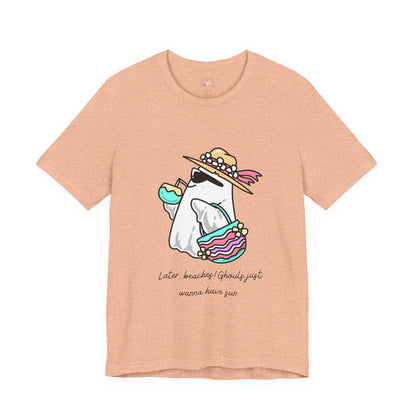Funny Halloween Beaches Unisex Tee
