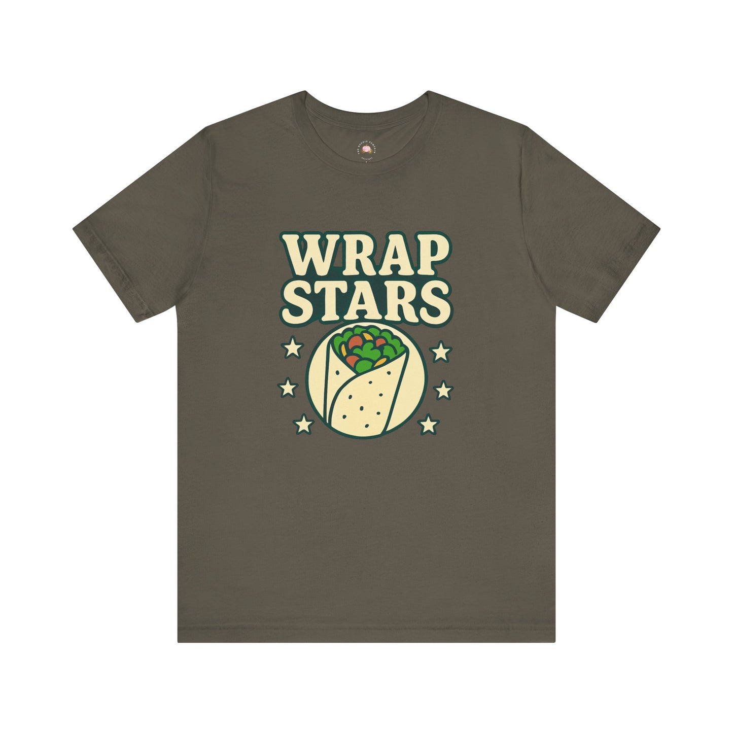 Punny Wrap Stars Unisex Tee - Cafeteria Worker Appreciation Gift - The Bougie Pumpkin Boutique