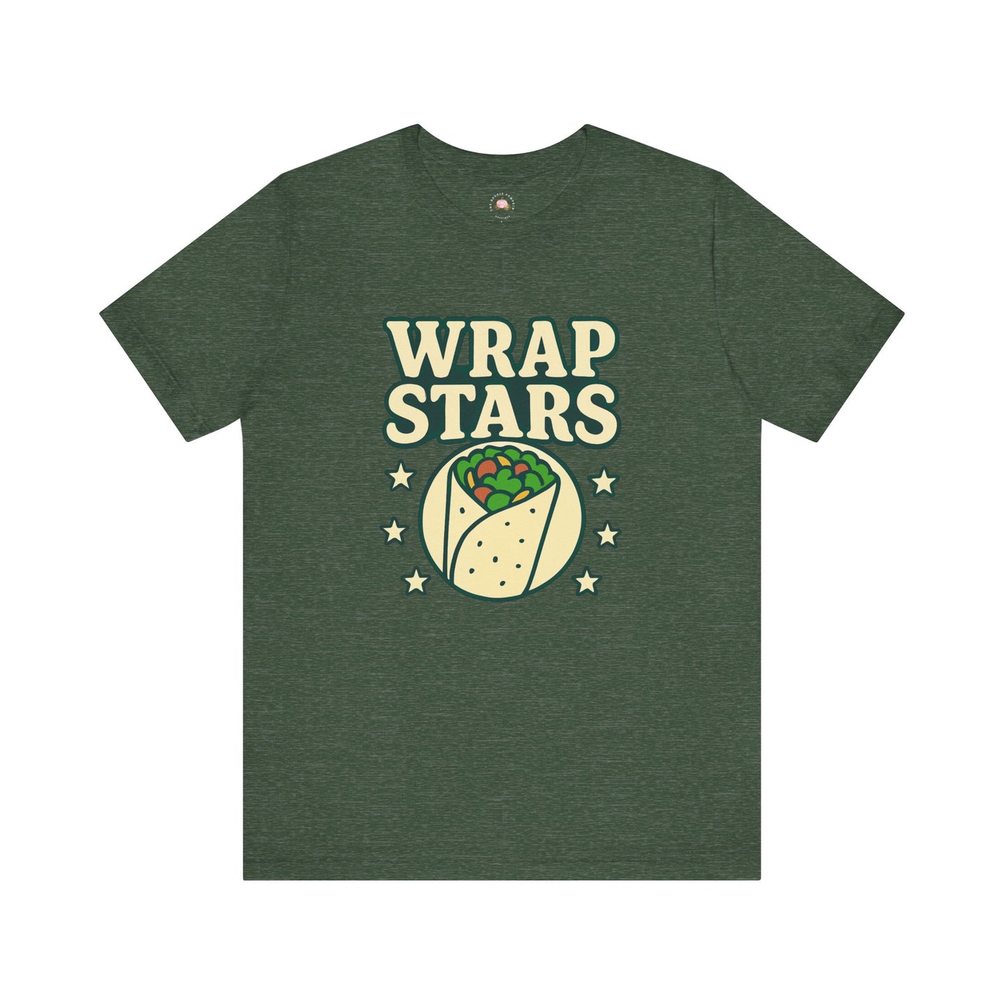 Punny Wrap Stars Unisex Tee - Cafeteria Worker Appreciation Gift - The Bougie Pumpkin Boutique
