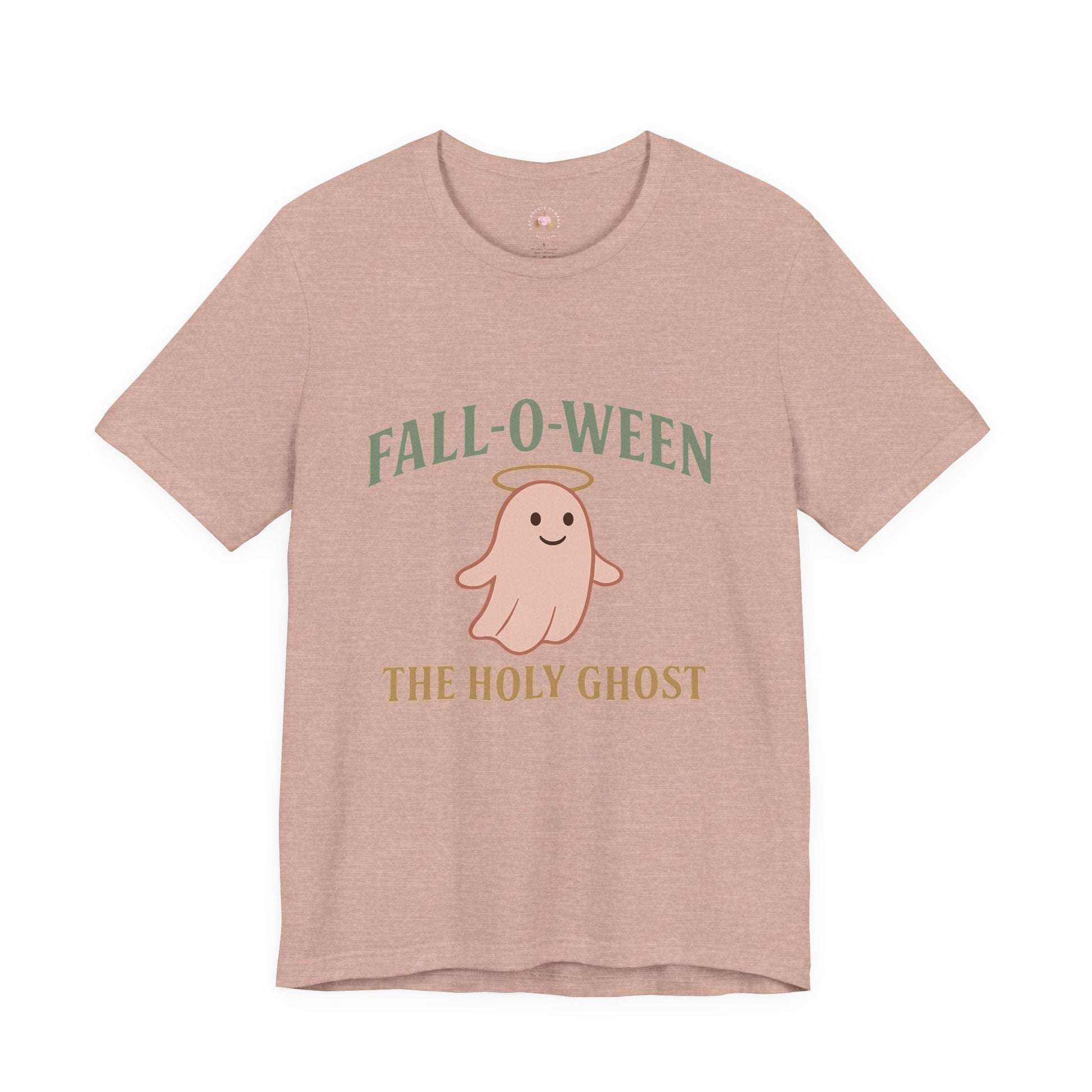 Christian Unisex Tee Holy Ghost Halloween Alternative Faith Humor - The Bougie Pumpkin Boutique
