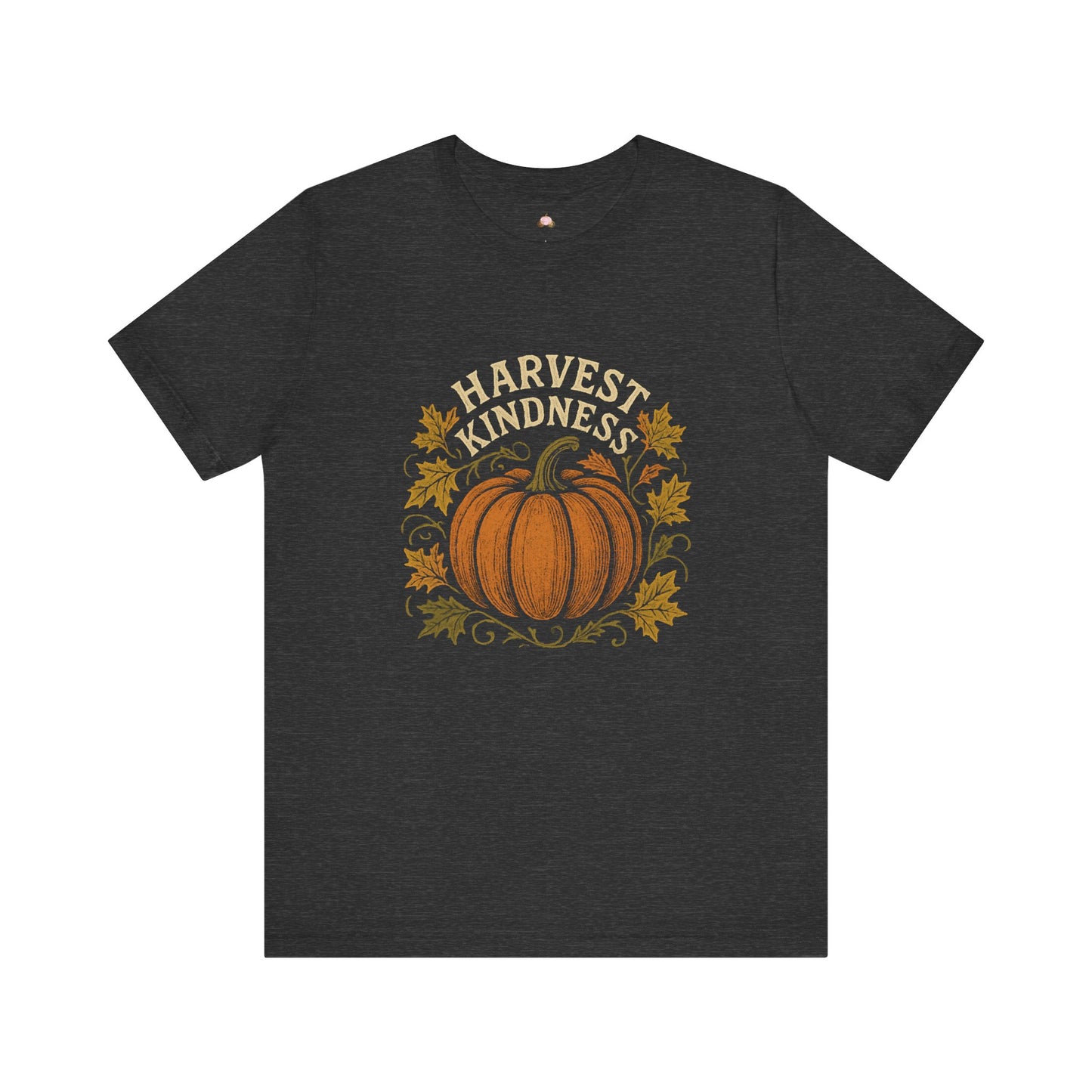 Harvest Kindness Tee - Unisex Jersey Short Sleeve Tee, Fall Fashion, Autumn Apparel, Thanksgiving Shirt, Gift for Friends, Cozy Casual Wear