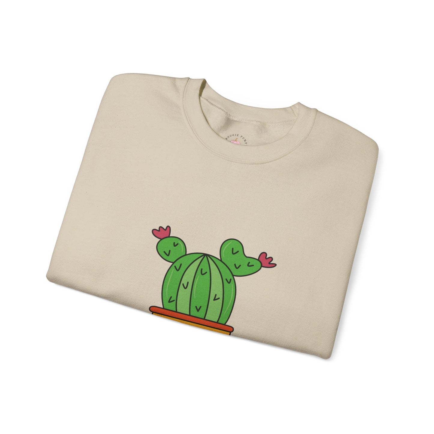 Cactus Not a Hugger Sweatshirt, Cute Sweatshirt, Funny Gift, Unisex Crewneck, Plant Lovers, Casual Wear, Birthday Gift