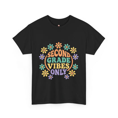 Second Grade Vibes Tee - Teacher Shirt