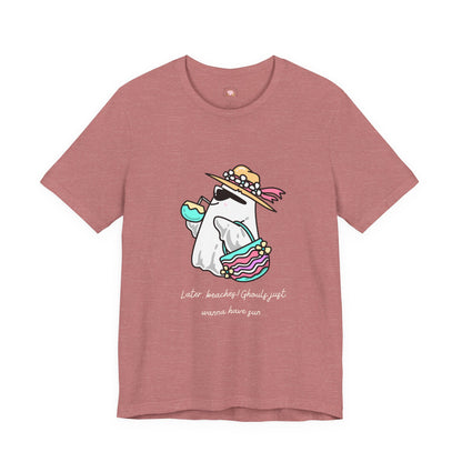 Funny Halloween Beaches Unisex Tee