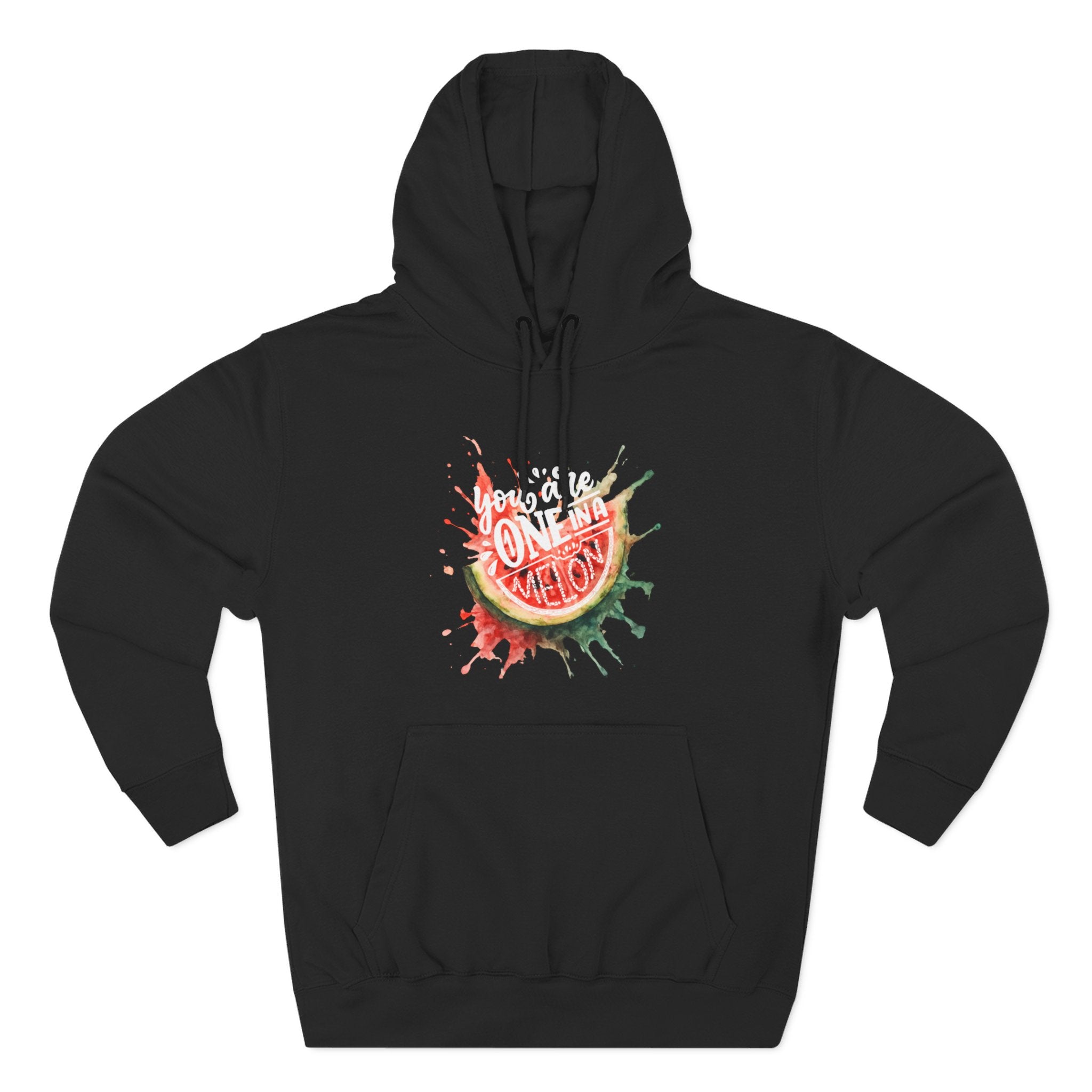 Fleece Hoodie - One In A Melon Design