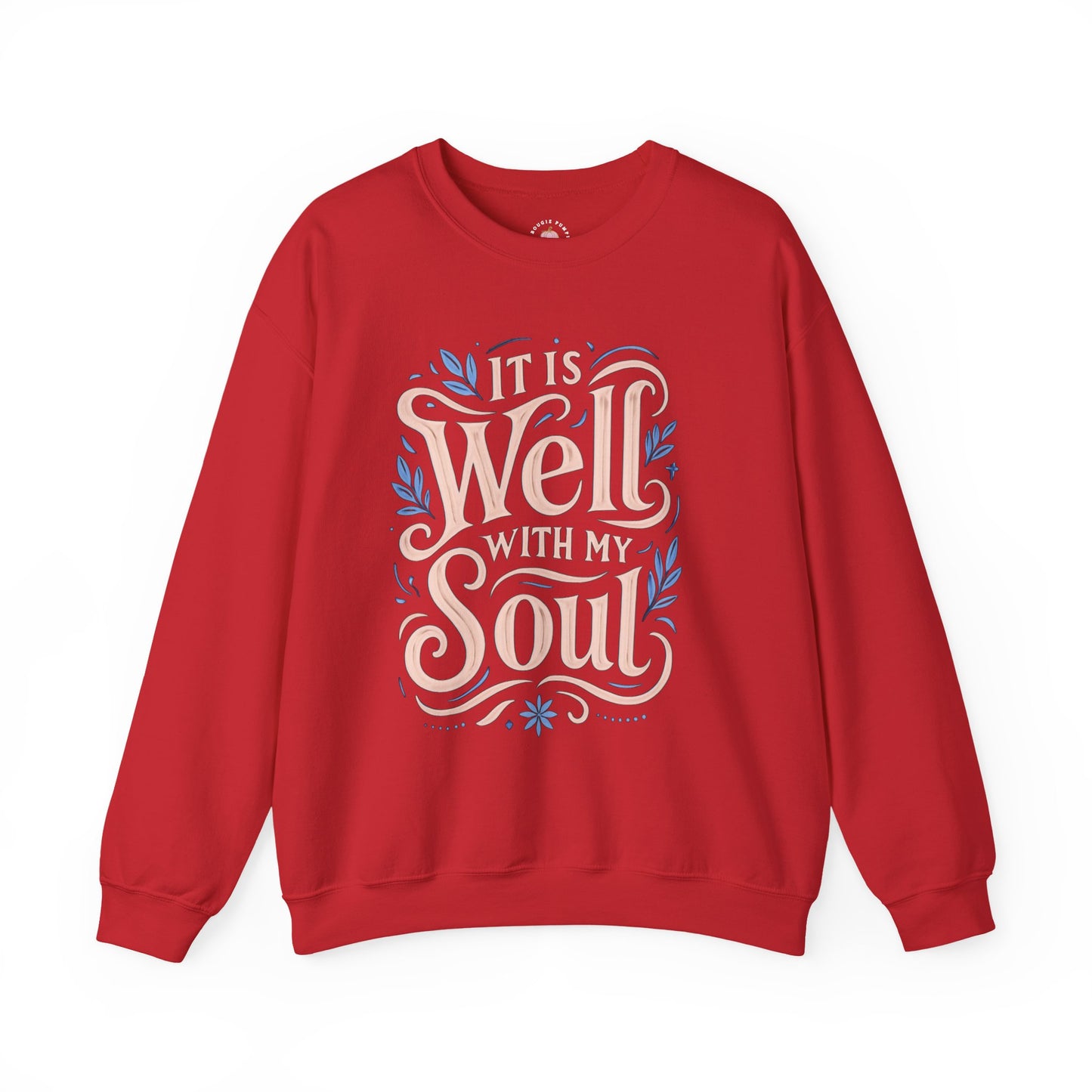 Soulful Comfort Crewneck Sweatshirt - Cozy Gift for Faith Lovers, Inspirational Apparel, Motivational Sweatshirt, Religious Gift, [...]