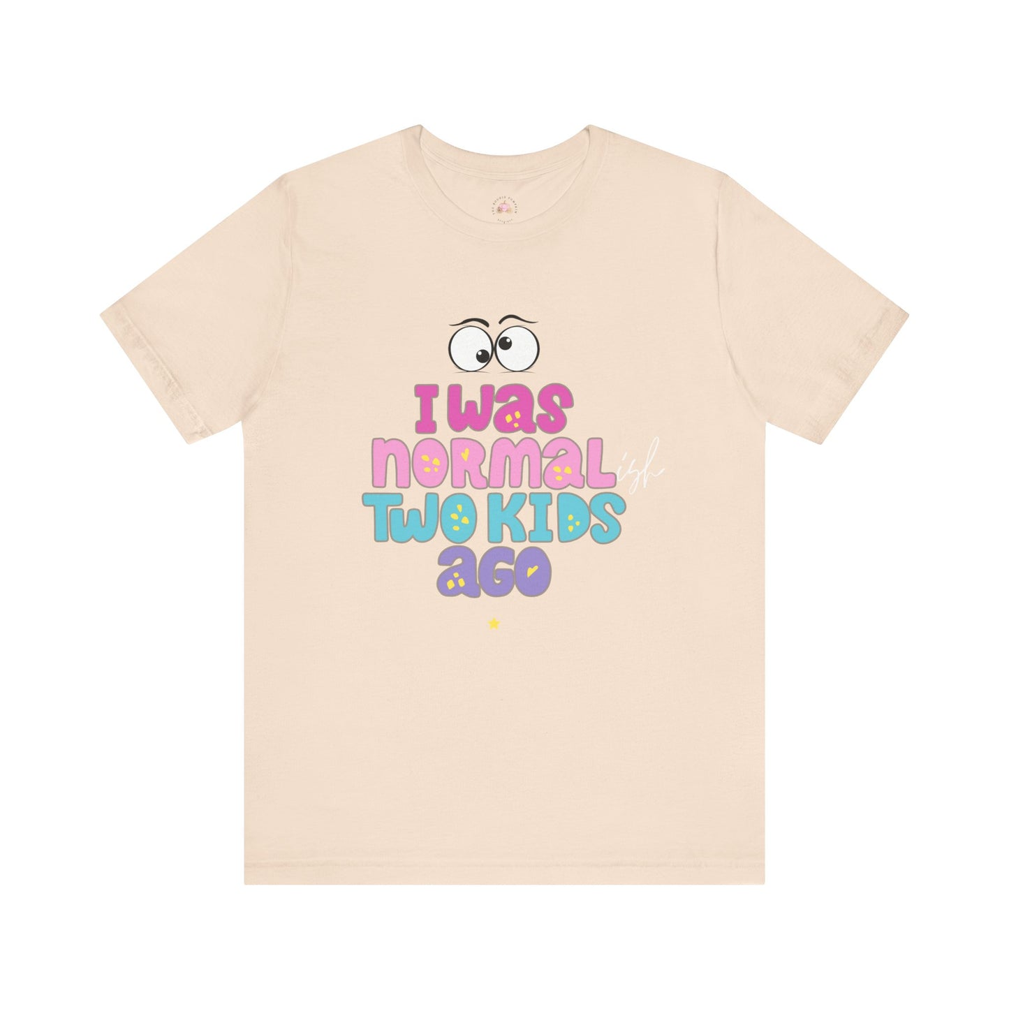 Unisex Jersey Short Sleeve Tee with 'I Was Normal Two Kids Ago' Design - Fun Parenthood Shirt, Gift for Moms and Dads, Casual Wear, [...]