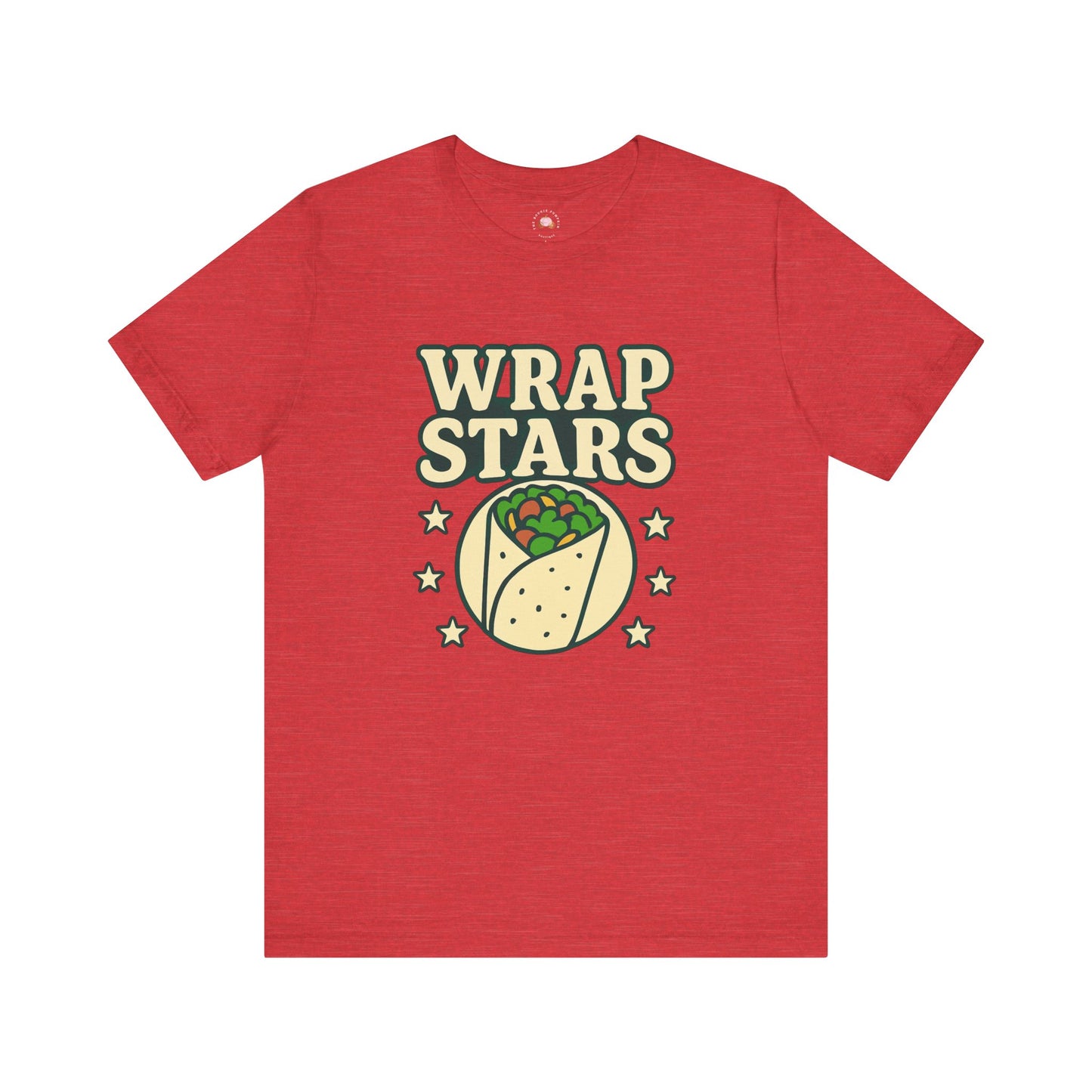 Punny Wrap Stars Unisex Tee - Cafeteria Worker Appreciation Gift - The Bougie Pumpkin Boutique