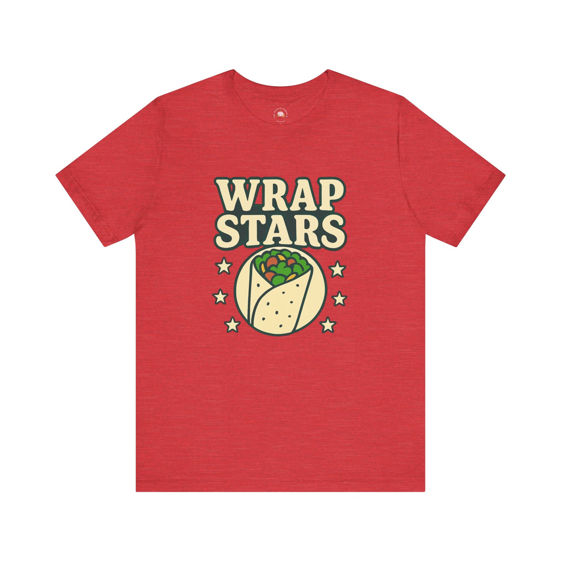 Punny Wrap Stars Unisex Tee - Cafeteria Worker Appreciation Gift - The Bougie Pumpkin Boutique