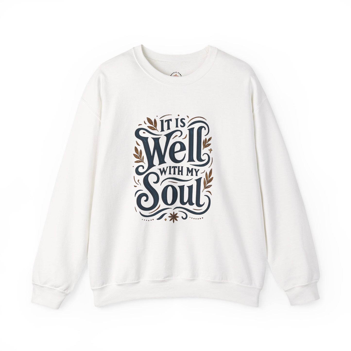Soulful Comfort Crewneck Sweatshirt - Cozy Gift for Faith Lovers, Inspirational Apparel, Motivational Sweatshirt, Religious Gift, [...]
