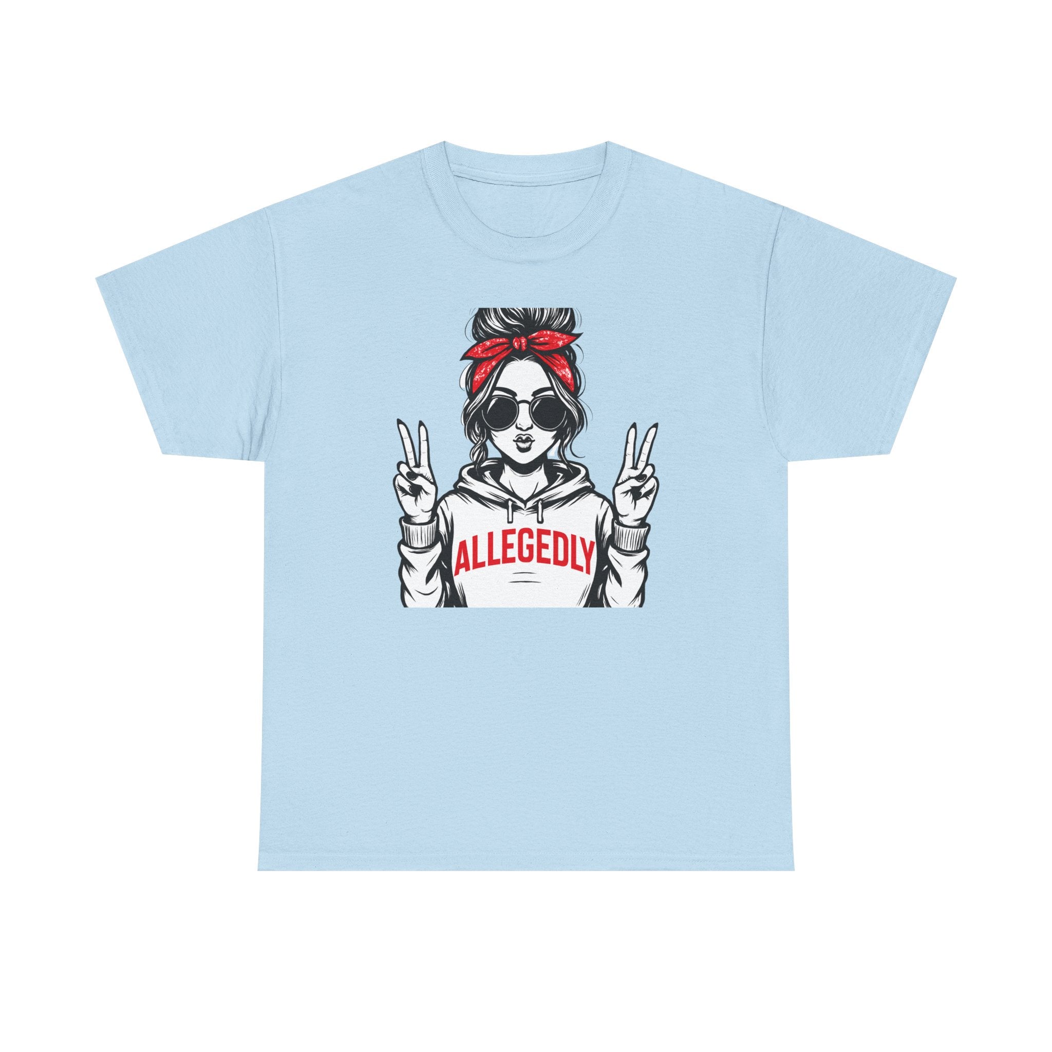 Allegedly Retro Rosie Peace Sign Tee