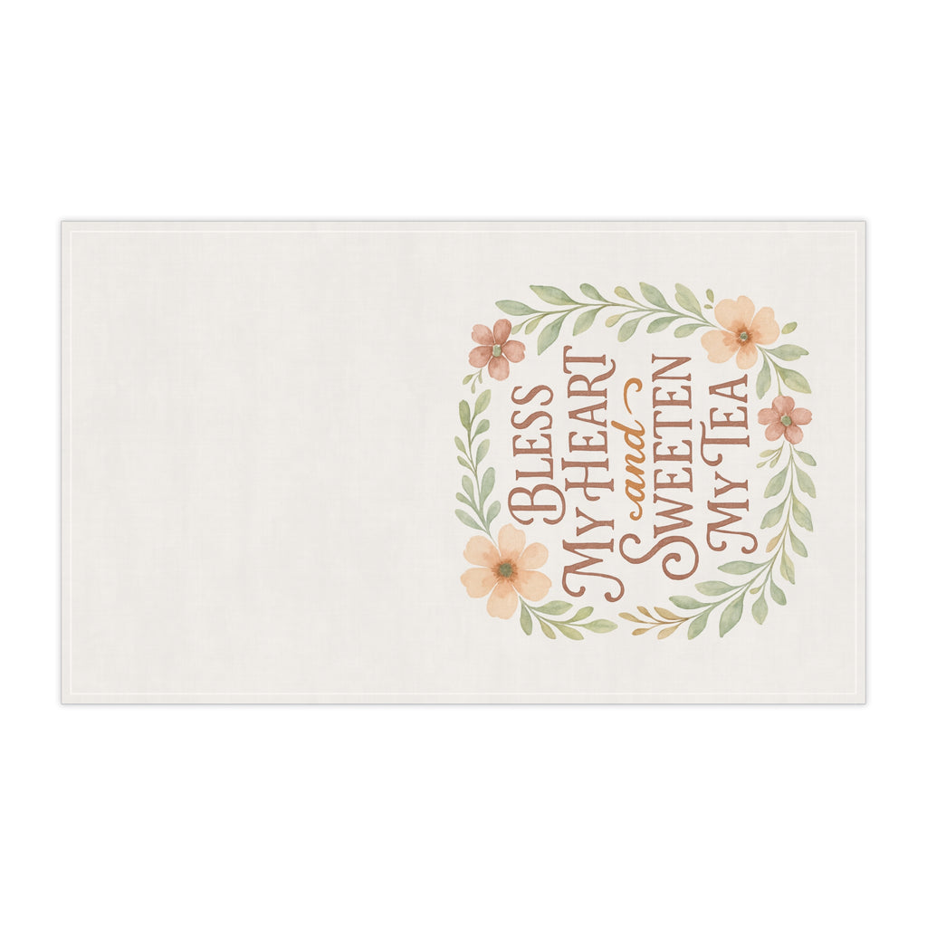 Bless My Heart and Sweeten My Tea Towel | Southern Kitchen Décor – The Bougie Pumpkin Boutique