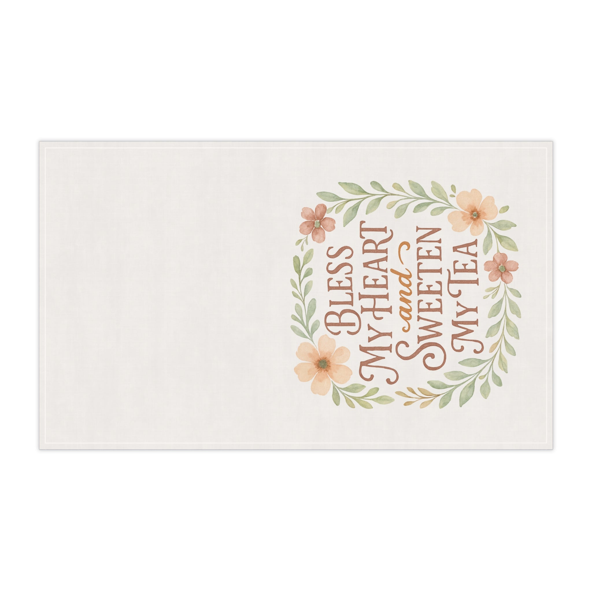 Bless My Heart and Sweeten My Tea Towel | Southern Kitchen Décor – The Bougie Pumpkin Boutique
