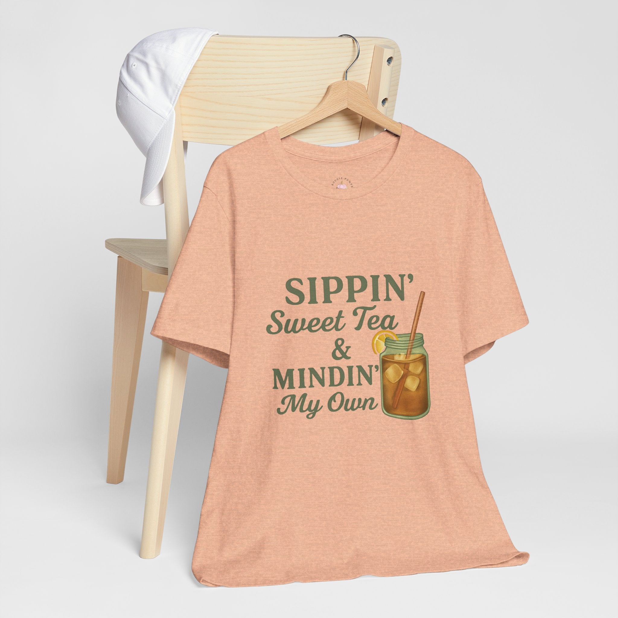 Sippin’ Sweet Tea & Minding’ My Own Tee | Southern Sweet Tea T-Shirt | Country Mama Graphic Shirt – Bougie Pumpkin Boutique