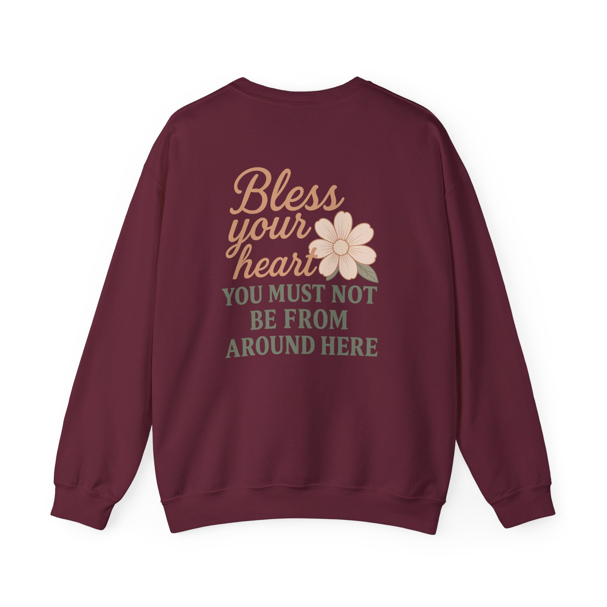 Bless Your Heart Sweatshirt – Southern Sass Comfort Colors Style | Bougie Pumpkin Boutique