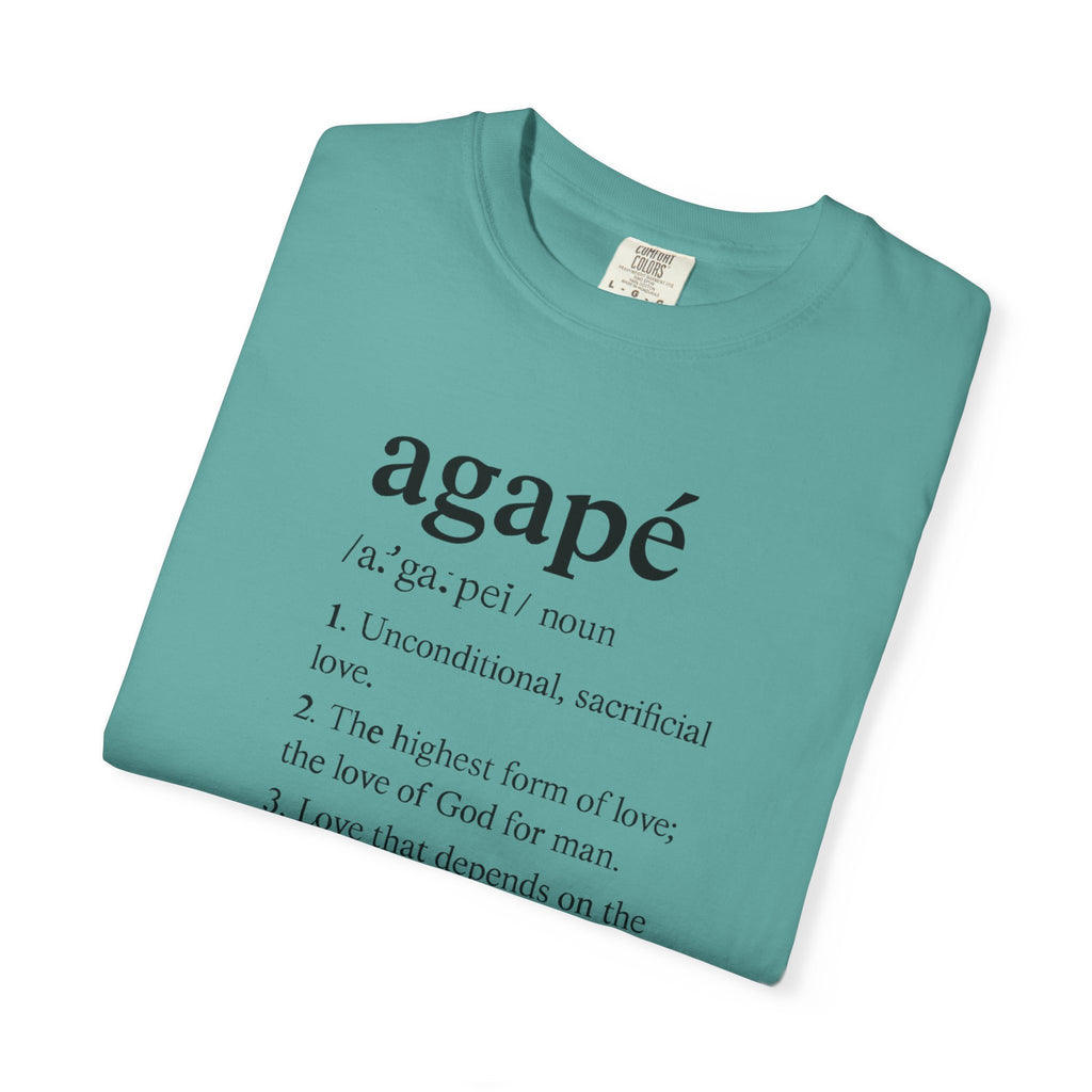 Agapé Definition Tee - Unconditional Love Christian T-Shirt
