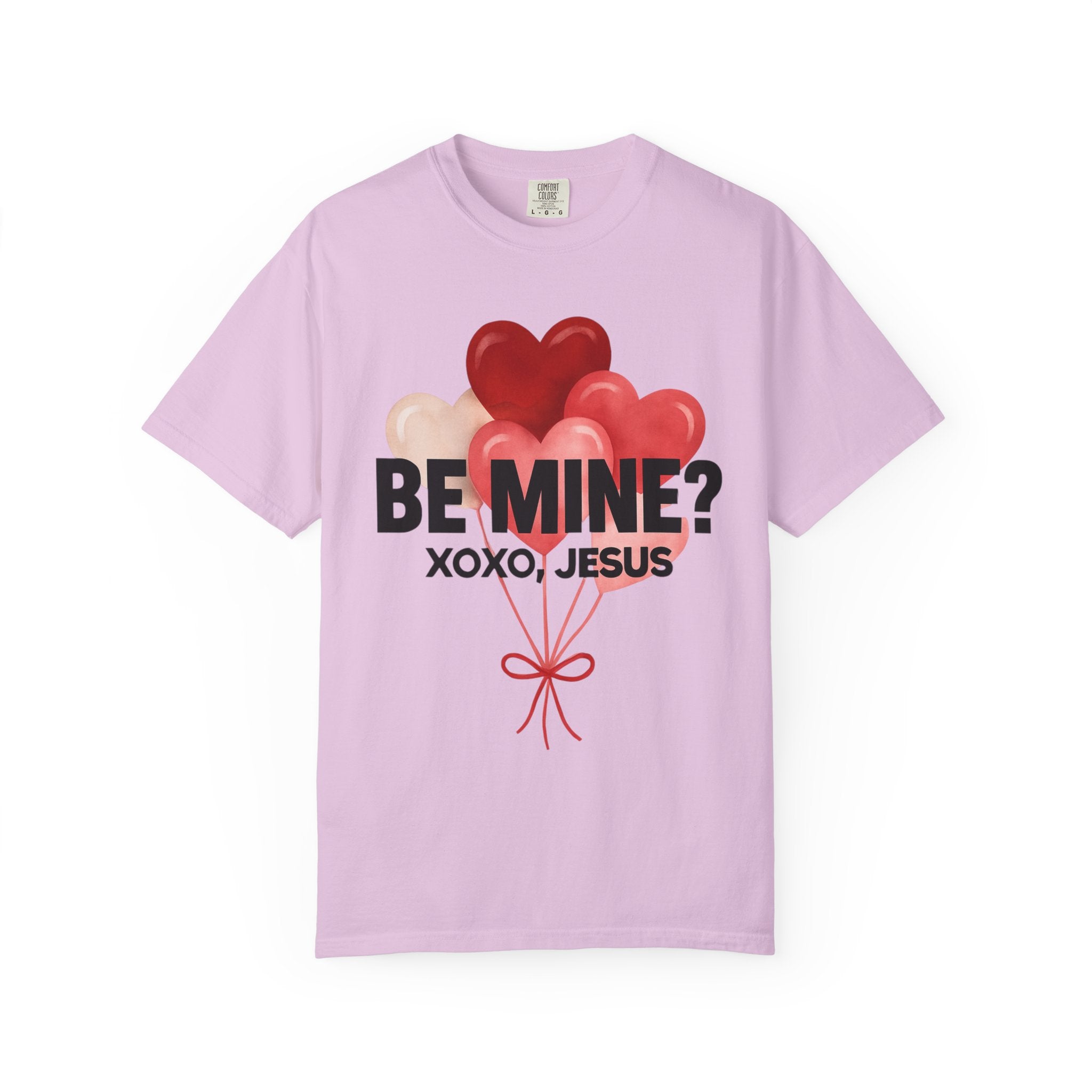 Be Mine? XOXO Jesus Heart Balloon T-Shirt
