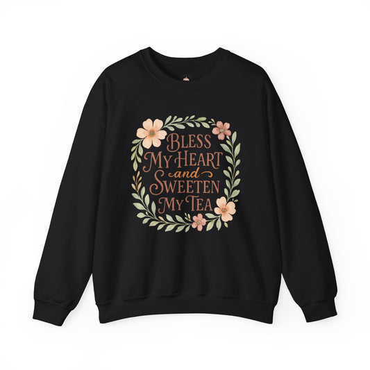 Bless My Heart and Sweeten My Tea | Southern Christian Mama Graphic Tee - The Bougie Pumpkin Boutique