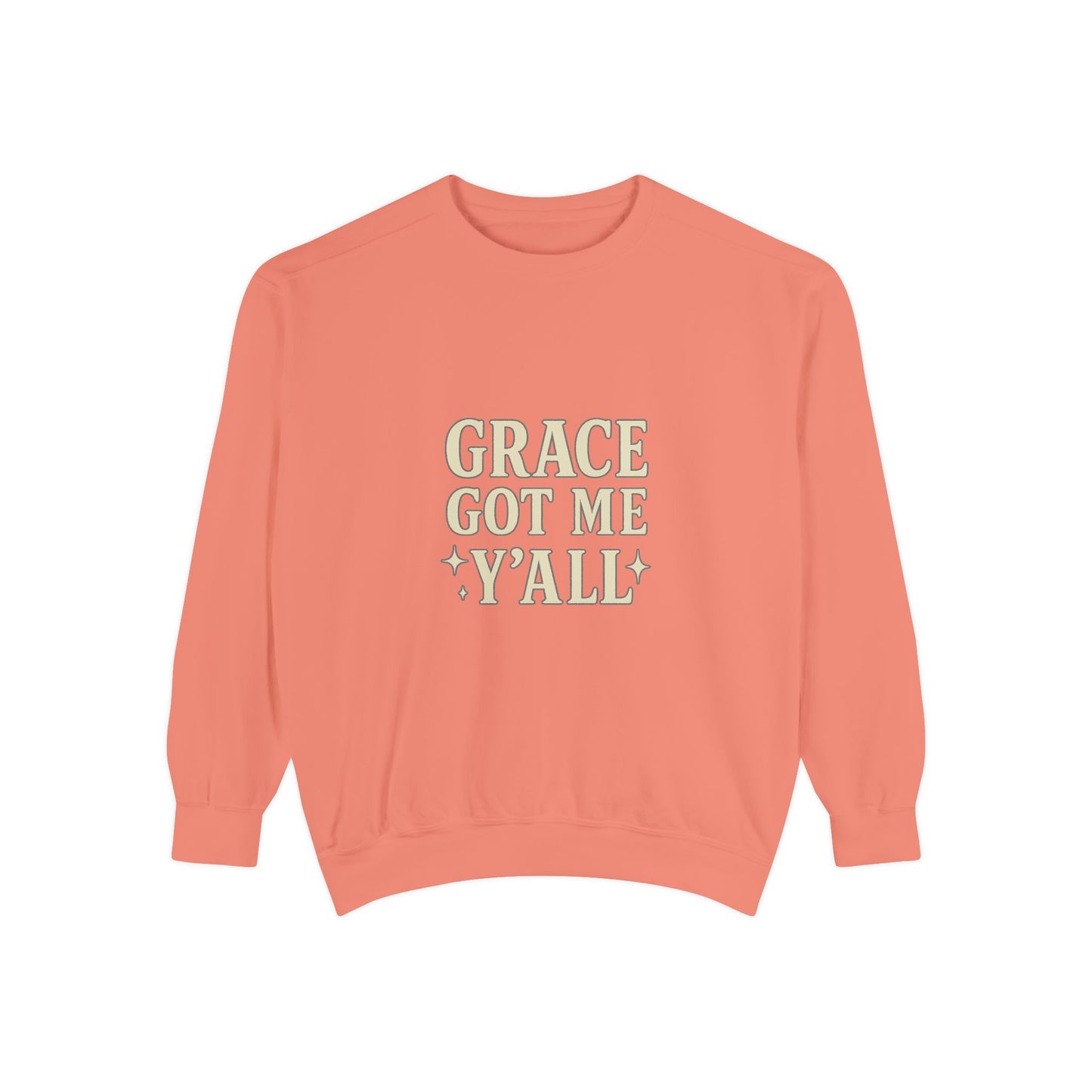 Grace Got Me Y’all Sweatshirt | Southern Faith Crewneck – Bougie Pumpkin Boutique - The Bougie Pumpkin Boutique