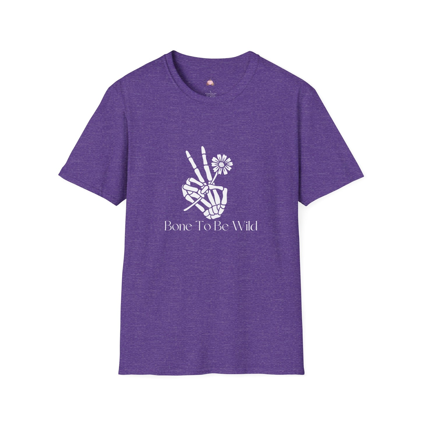 Funny Halloween Unisex T-Shirt - Bone to Be Wild