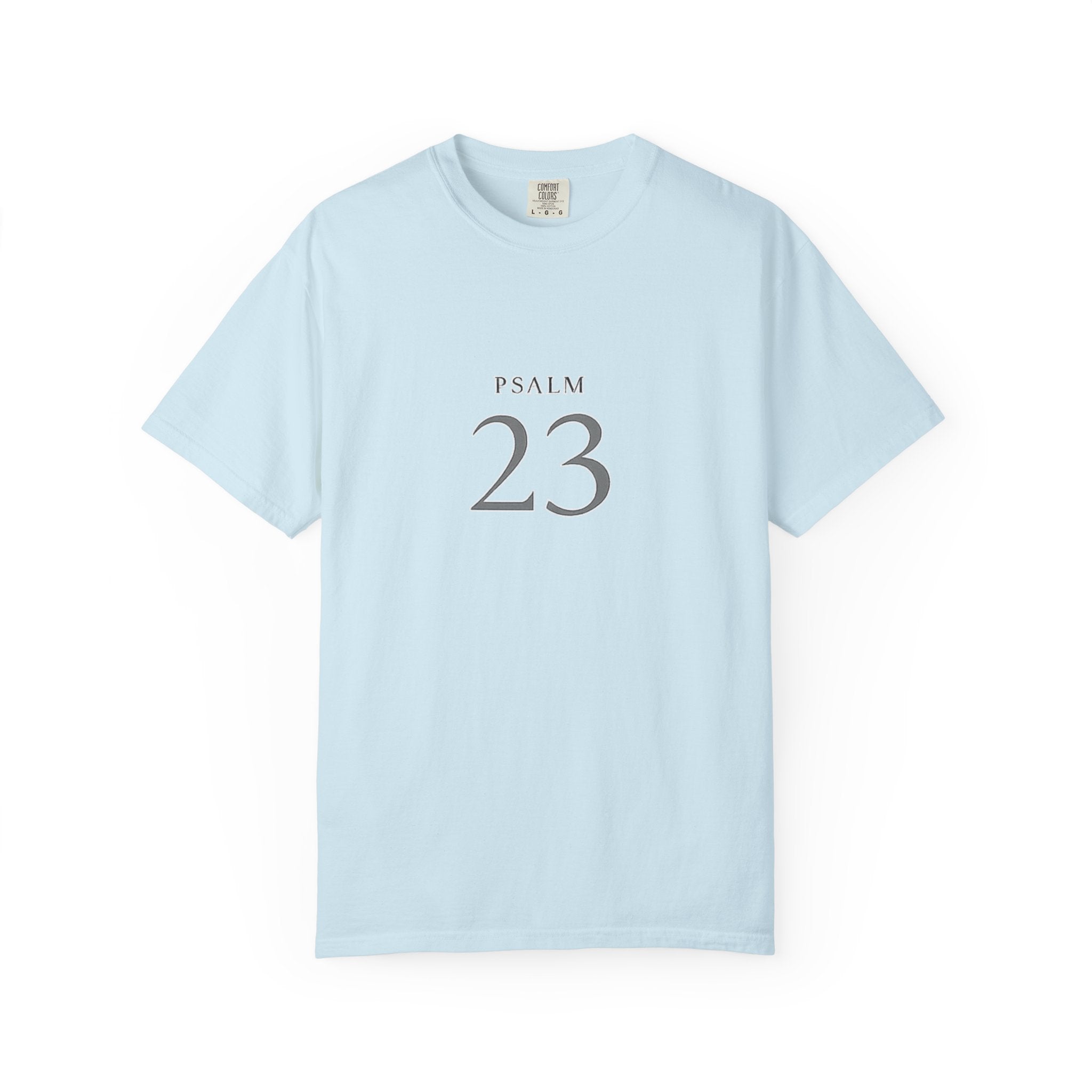 Psalm 23 T-Shirt — Minimal Christian Faith Tee