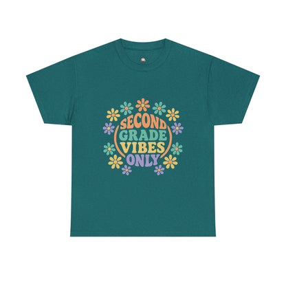 Second Grade Vibes Tee - Teacher Shirt