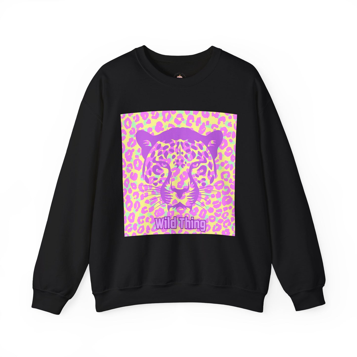 Wild Thing Unisex Crewneck Sweatshirt, Colorful Leopard Print Sweatshirt, Trendy Casual Wear, Gift for Animal Lovers, Cozy Fashion [...]