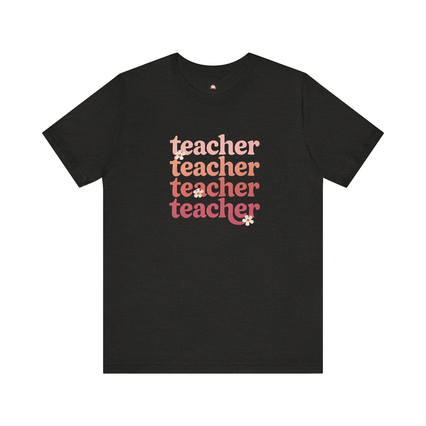 Teacher Vibes Unisex Jersey Tee - Perfect Gift for Educators, Teacher Appreciation, Classroom Style, Graduation Gift, Everyday Wear
