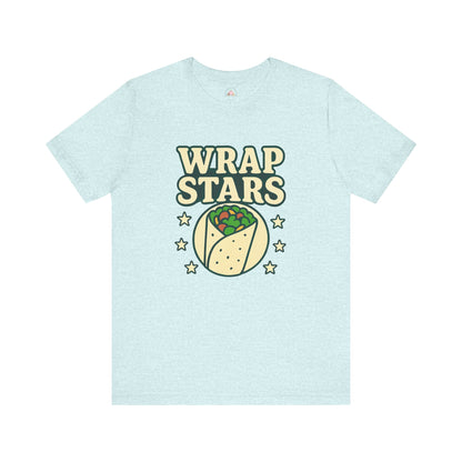 Punny Wrap Stars Unisex Tee - Cafeteria Worker Appreciation Gift - The Bougie Pumpkin Boutique