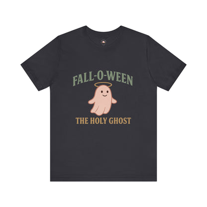 Christian Unisex Tee Holy Ghost Halloween Alternative Faith Humor - The Bougie Pumpkin Boutique