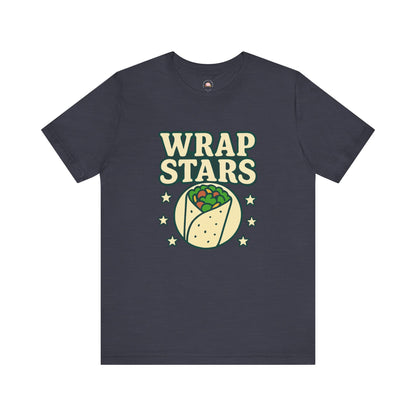 Punny Wrap Stars Unisex Tee - Cafeteria Worker Appreciation Gift - The Bougie Pumpkin Boutique