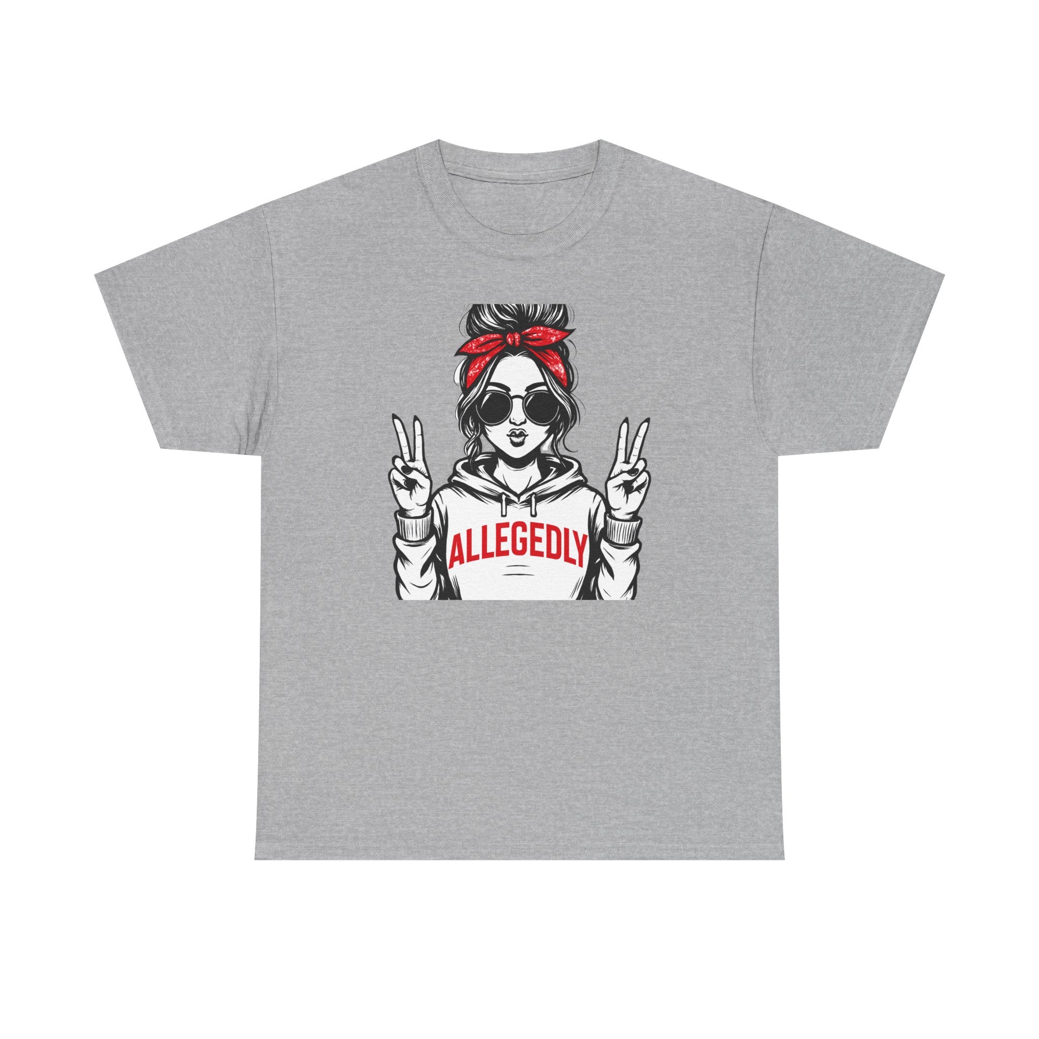 Allegedly Retro Rosie Peace Sign Tee