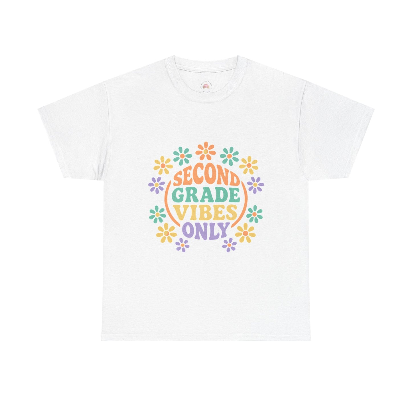 Second Grade Vibes Tee - Teacher Shirt