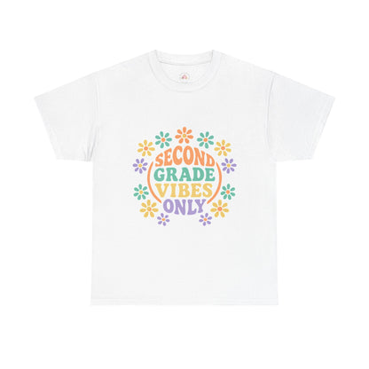 Second Grade Vibes Tee - Teacher Shirt