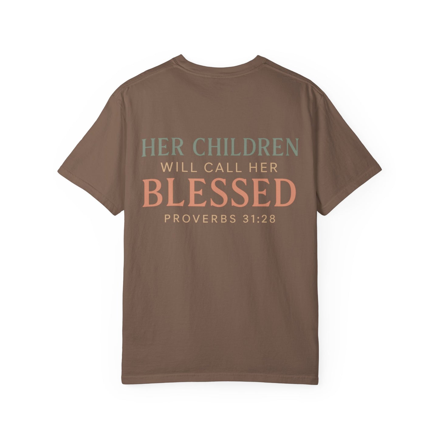 Mama Shirt – Her Children Will Call Her Blessed | Proverbs 31:28 | The Bougie Pumpkin Boutique - The Bougie Pumpkin Boutique
