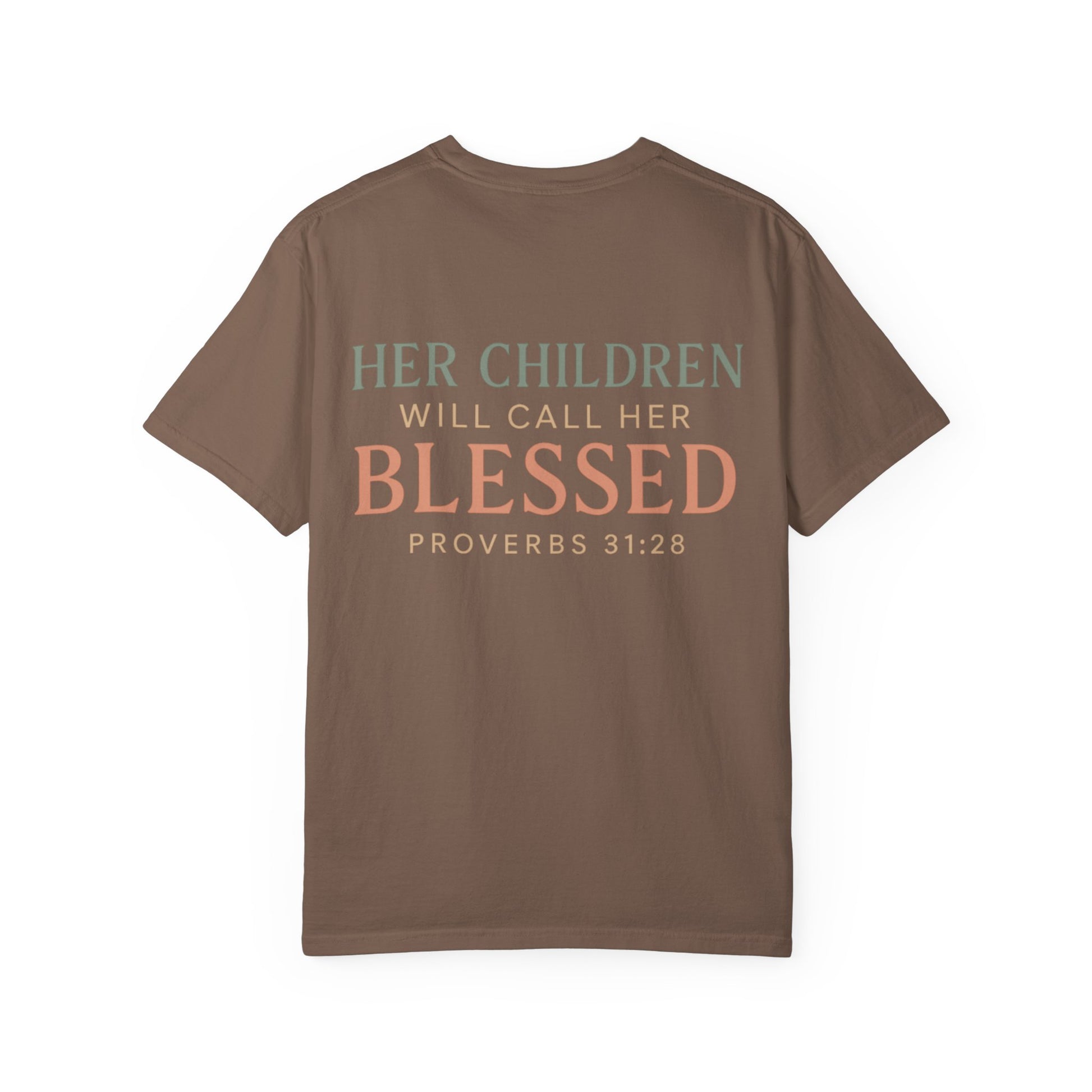 Mama Shirt – Her Children Will Call Her Blessed | Proverbs 31:28 | The Bougie Pumpkin Boutique - The Bougie Pumpkin Boutique