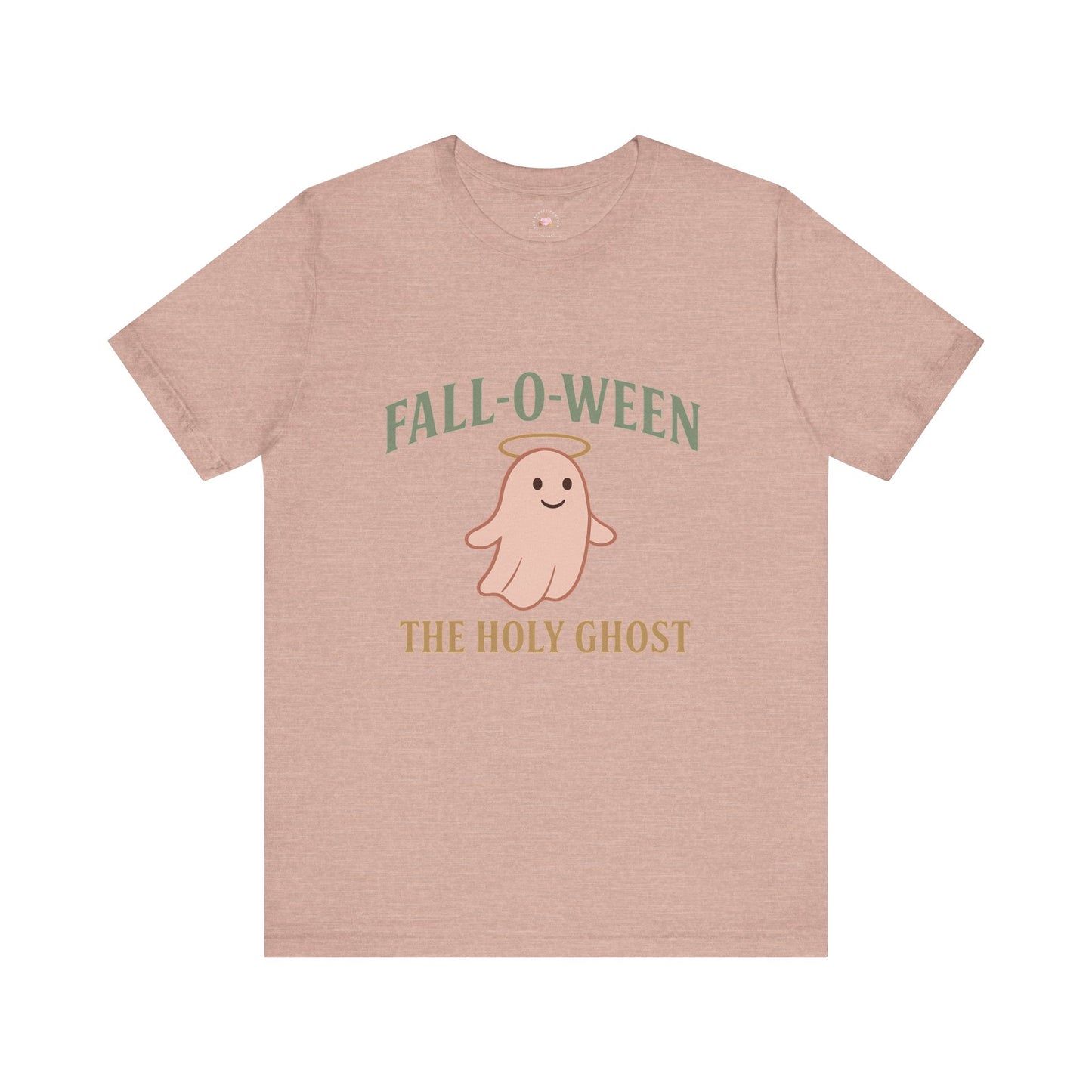 Christian Unisex Tee Holy Ghost Halloween Alternative Faith Humor - The Bougie Pumpkin Boutique