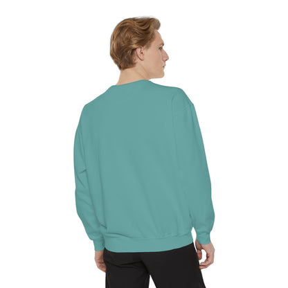 Sloth Vibes Sweatshirt - Funny Cozy Unisex Garment-Dyed Apparel