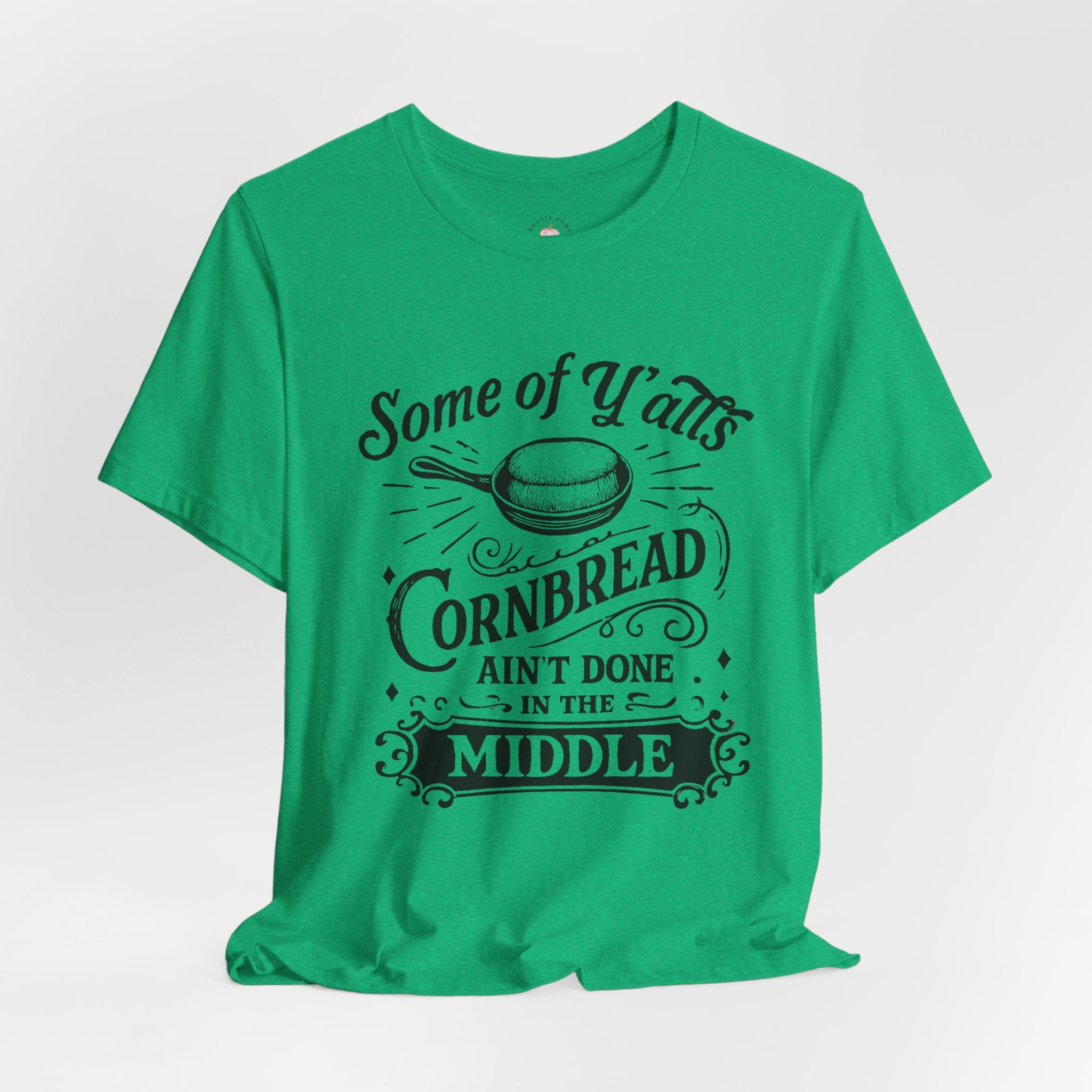 Cornbread Ain’t Done Tee | Southern Comfort T-Shirt | Funny Vintage Kitchen Shirt – Bougie Pumpkin Boutique