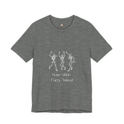 Halloween Skeleton Tee - Unisex Jersey Short Sleeve