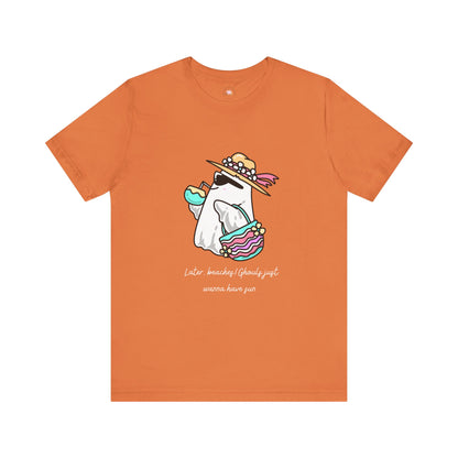 Funny Halloween Beaches Unisex Tee
